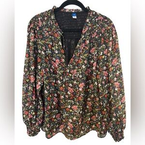 Old Navy Floral Blouse